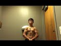 CHEST AND TRICEP WORKOUT/ POSING