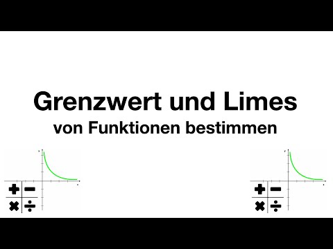 Grenzwert und Limes von Funktionen bestimmen - Beispiele