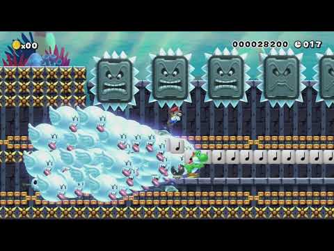 超ギリギリダッシュマリオ～ベスト～　keep run by サブ　りょんりょん - Super Mario Maker - No Commentary 1bn