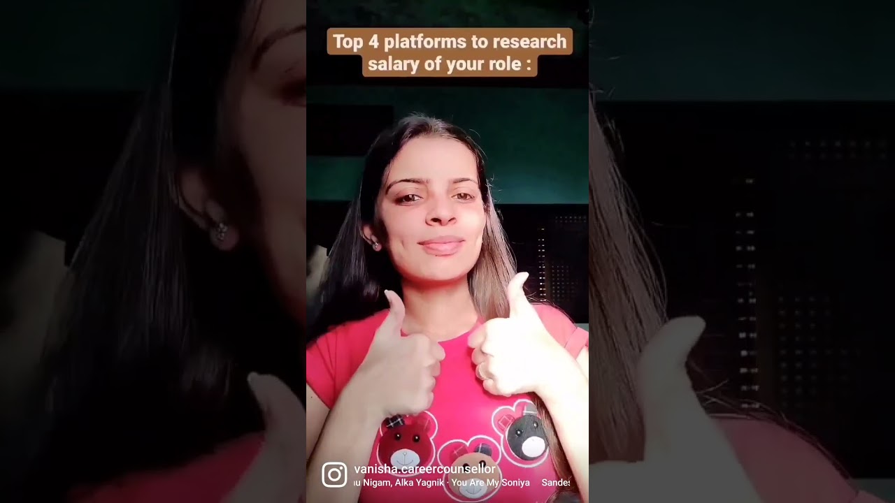 Top 4 platforms to research the salary before the negotiation round  #interview #interviewtips