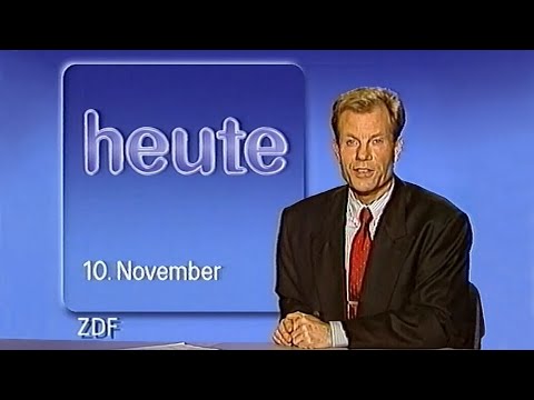 ZDF heute 19:00 Uhr vom 10.11.1989 (Mauerfall)