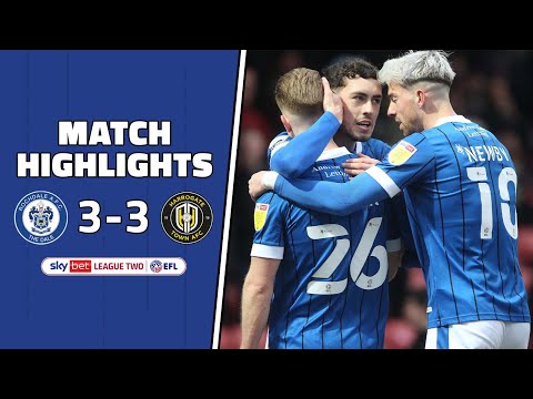 Highlights | Dale 3-3 Harrogate Town