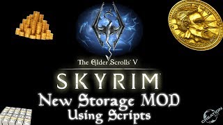 🔴 SKYRIM SCRIPT MOD: AUTO-STACKING GOLD SCRIPT For Player Owned Storage Chest PC/XBOX MODS 2019