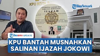 Diancam Pidana, KPU Solo Bantah Musnahkan Berkas Jokowi hingga Tegaskan Ijazah Masih Tersimpan
