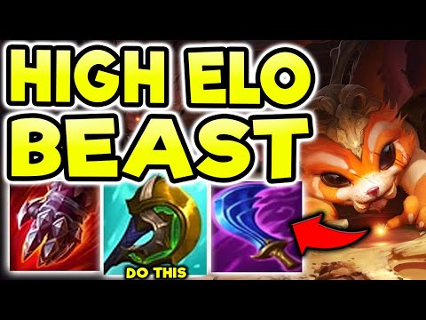 GNAR TOP IS AN ABSOLUTE MONSTER IN HIGH-ELO (ABUSE THIS) - S12 GNAR GAMEPLAY! (Season 12 Gnar Guide)