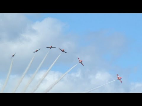 Canadian Snowbirds air show thrills SF Fleet Week spectators, despite no Blue Angels: 'Spectacular!'
