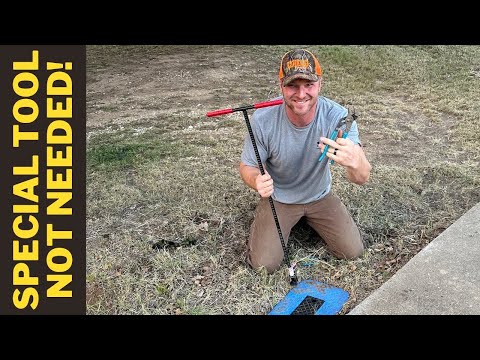 How to Shut Off Water to House - No Special Tool Necessary!!