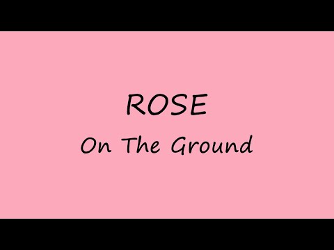 ROSÉ - On The Ground - Karaoke