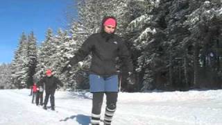 preview picture of video 'Langlaufkurs - Curso de esquí de fondo'