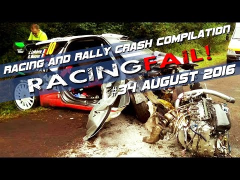 Racing and Rally Crash Compilation Week 34 August 2016
