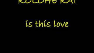 KOLOHE KAI - IS THIS LOVE