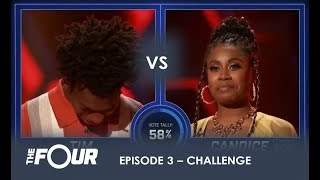 Tim vs Candice: This CRAZY Battle Will Give You GOOSEBUMPS! | S1E3 | The Four