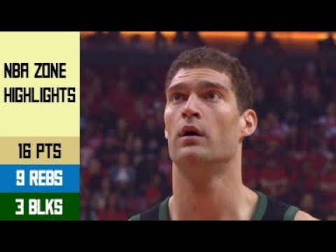 Brook Lopez Highlights vs Raptors CFG6 - 16 Pts, 9 Rebs, 3 Blks (25.05.19)
