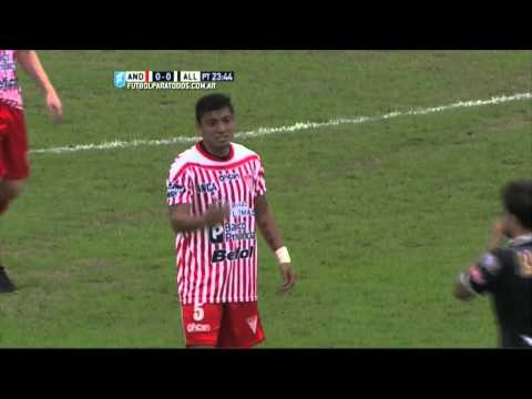 Golpe certero. Los Andes 0 - All Boys 0. Fecha 29. B Nacional 2015. FPT