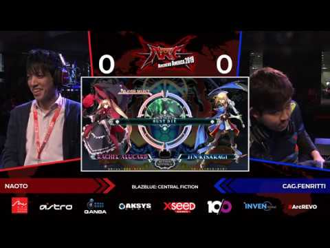 ArcRevo America 2019: Naoto vs CAG.Fenritti - BlazBlue: Central Fiction - Losers Final