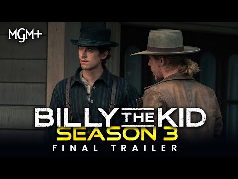 Billy The Kid: Season 3 - New Trailer Announcement | Tom Blyth, Daniel Webber | MGM+
