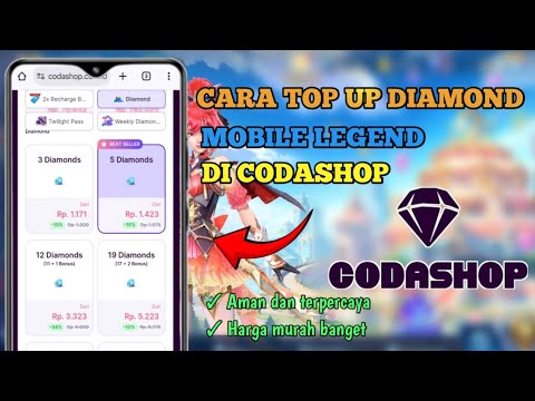 HOW TO TOP UP MOBILE LEGENDS DIAMONDS FROM CODASHOP - HOW TO TOP UP ML FROM CODASHOP