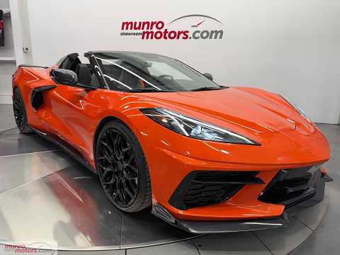 2021 Chevrolet Corvette Stingray Convertible 1LT in Orange for sale at Munro Motors in Brantford, ON