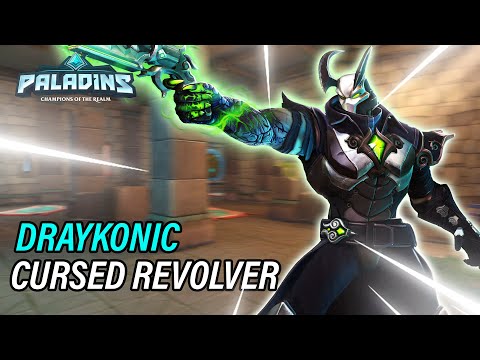DrayKonic Androxus Pro Competitive l MASTER l CURSED REVOLVER l PALADINS GAMEPLAY
