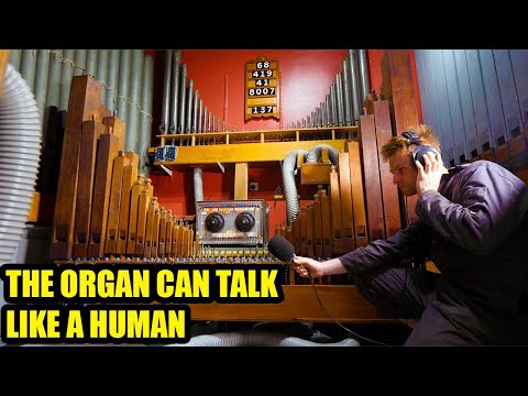 MODIFIED CHURCH ORGAN TALKS LIKE A HUMAN - I Bought A Church Organ Part 6