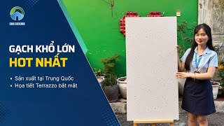 Gạch Khổ Lớn Trung Quốc LU126013 | BỀN - CHẮC - Họa tiết Terrazzo