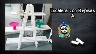 Escalera con repisas DIY - Reto Veda