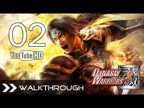 Dynasty Warriors 8 Walkthrough - Part 2 Gameplay (Jin Story - Battle of Xiangyang) English HD 1080p