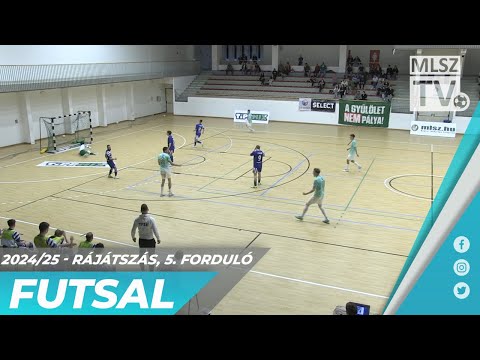 Magyar Futsal Akadémia – TFSE-TENT Budapest | 6-4 | Férfi Futsal NB I | Rájátszás 5. ford | MLSZTV