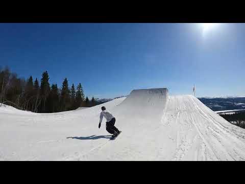 One line in Åre Snowpark