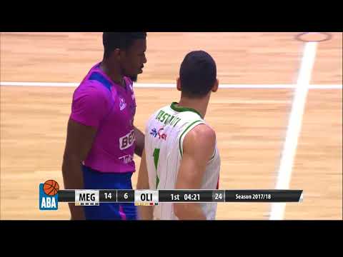 ABA Liga 2017/18, Round 4 match: Mega Bemax - Petrol Olimpija (15.10.2017)
