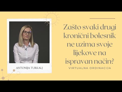 Zašto svaki drugi kronični bolesnik ne uzima svoje lijekove na ispravan način? Zašto svaki drugi kronični bolesnik ne uzima svoje lijekove na ispravan način?