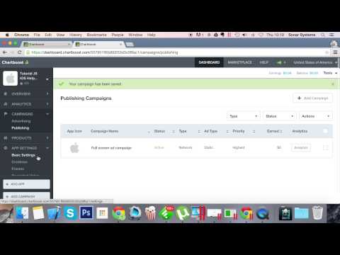 JavaScript | iOS Cocos Helper Setting Up Chartboost