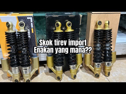 REVIEW JUJUR SHOCK BELAKANG TIGER REVO IMPORT MOS DUS HITAM DUS COKLAT ENAKAN YANG MANA??