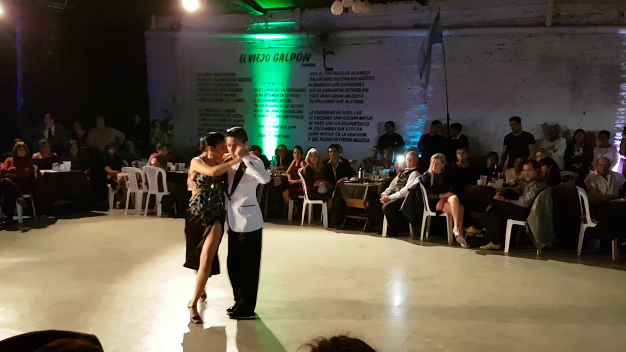 Cintia Díaz y Bruno Mayo en Gral Milonga 2017