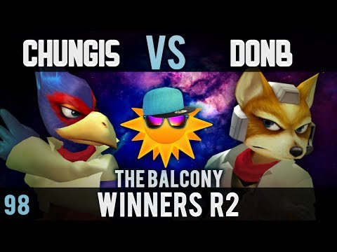 Melee @ the Balcony 98 - Winners R2 ft. Chungis (Falco) VS DonB (Fox)