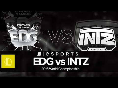 Highlights: EDG vs INTZ (Worlds 2016 Day 6)