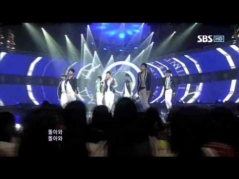 INFINITE - Comeback again (인피니트 - 다시 돌아와)  @ SBS Inkigayo 인기가요 100711