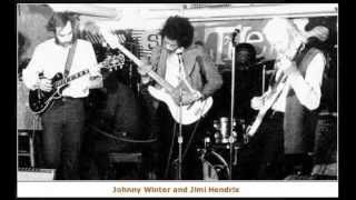 Jimi Hendrix, Johnny Winter, Buddy Miles, STEVE BURGH - Ships Passing in the Night