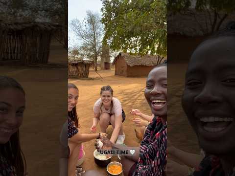 Do you like Ugali? 😍 #tanzania #ugali #travelers #africantravel #masai #masaivillage #morogoro