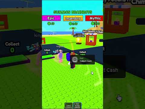 Bro give me this secret fruit 😱 Catch and Feed a Brainrot! #roblox #shorts