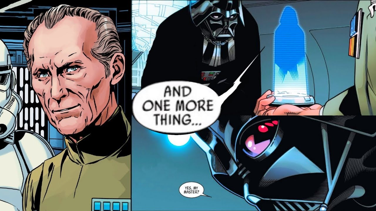 When Tarkin Demoted Darth Vader back to a Padawan(Canon) - Star Wars Comics Explained