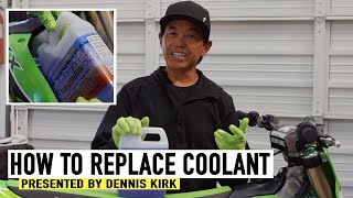 How To Change The Coolant In Your Dirtbike! | Dennis Kirk Tech Tip