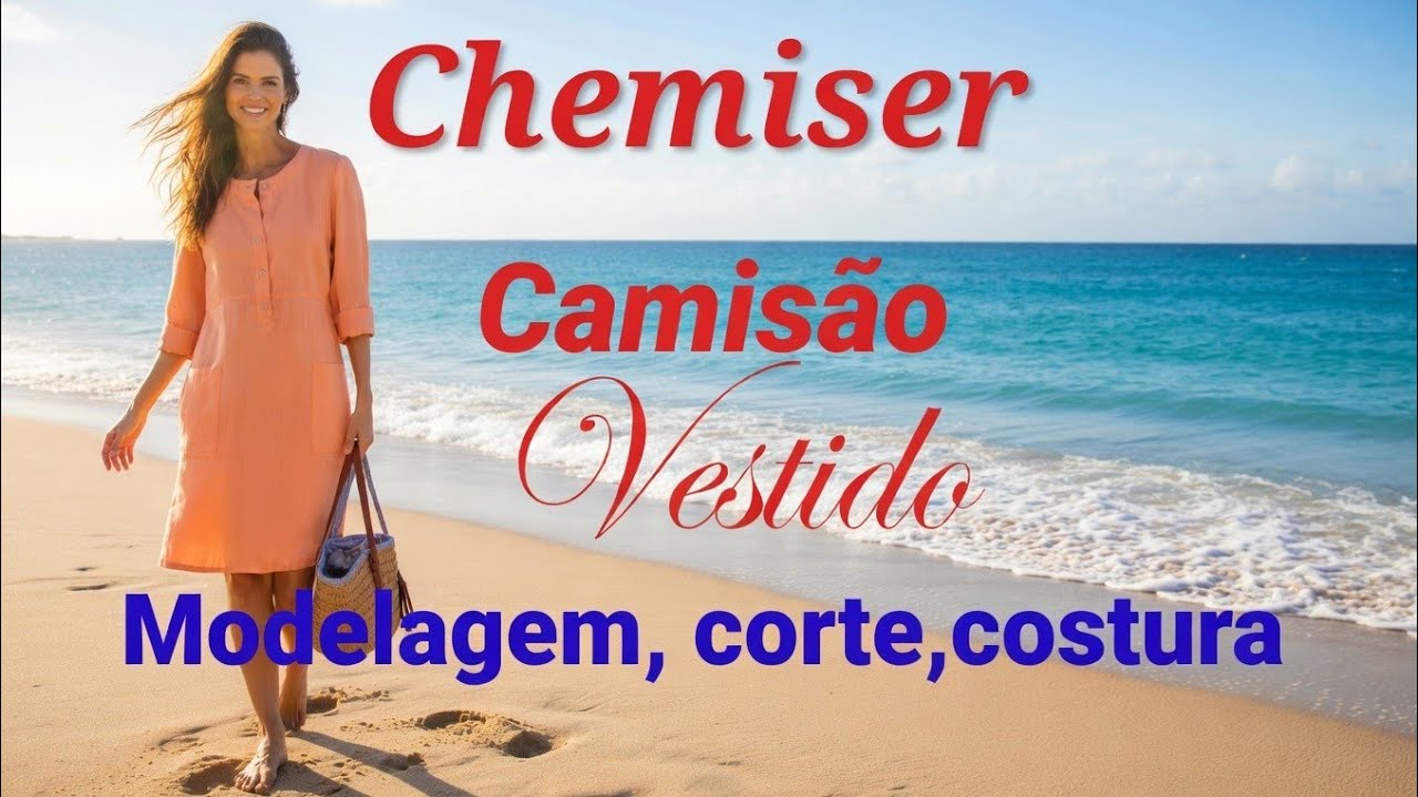 ✅️ DIY Como fazer Chemiser com Carcela_Costura fácil passo a passo para iniciantes Gisleide Novelo