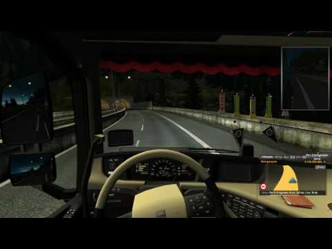 Euro Truck Simulator 2 Volvo FH16 Milano Otoban 183 KM/H
