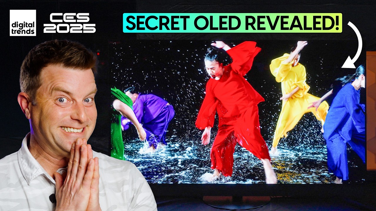 Here’s That Top-Secret OLED LG Wouldn’t Talk About | Panasonic Z95B