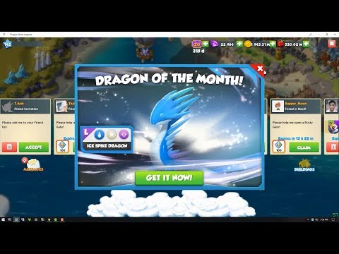 #DML How to breed Ice Spike Dragon ? - Dragon Mania Legends