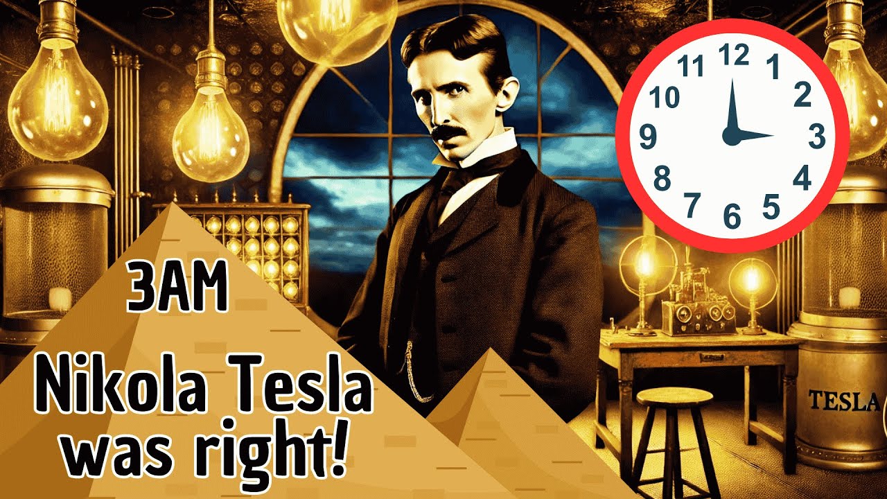 Nikola Tesla Reveals: "The Mystical Reason Why God Wakes You Up at 3AM!"