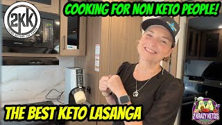Cooking for Non-Keto people | How to introduce people to keto | Best Keto Lasanga