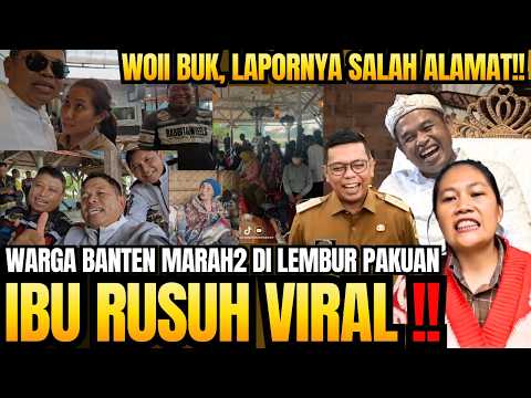 Pak Andra Soni, Wargamu bikin rusuh nih di Lembur Pakuan, tuding staff DEDI MULYADI, KDM Kasar