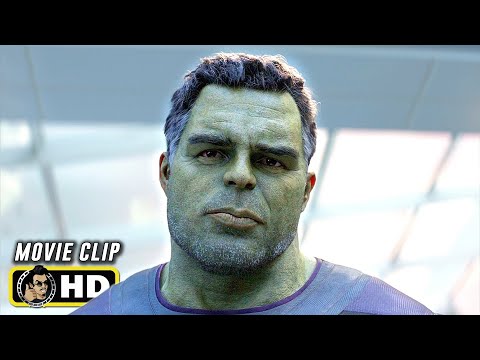 AVENGERS: ENDGAME (2019) "I Was Made For This" Hulk's Snap [HD] IMAX Version